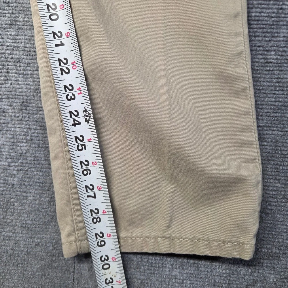 Levis 514 Mens 32x29 Straight Fit Khaki Tan Pants Cotton Twill 5 Pocket